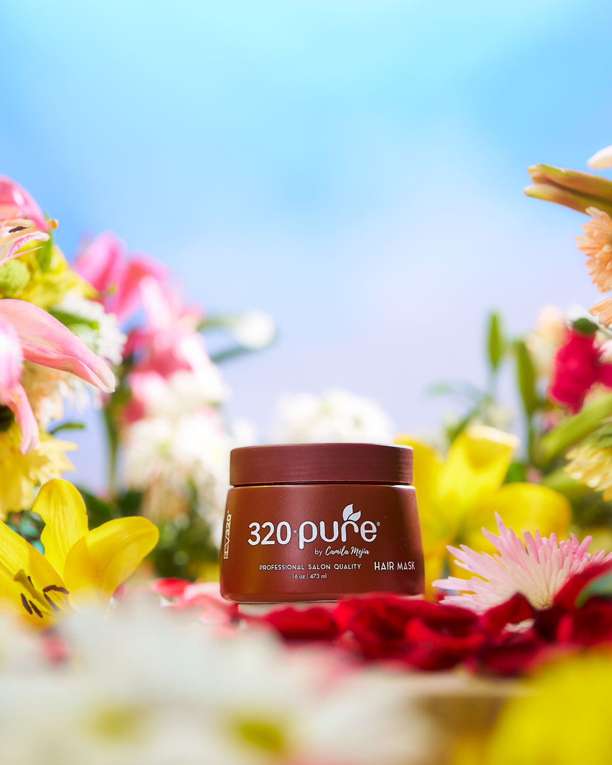 320 Pure hair mask banner from REV-320