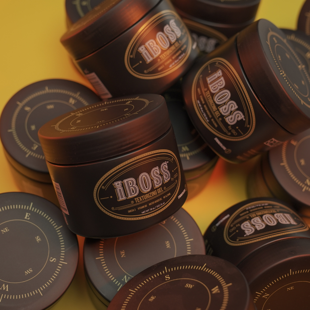 a shot of iboss texturizing gel