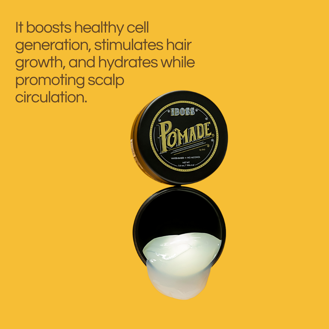 iboss pomade hair gel benefits