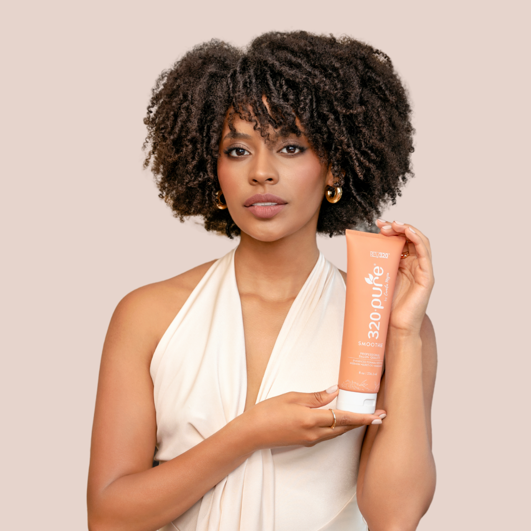 REV-320 model promoting 320 Pure Love-Locked Luster Duo