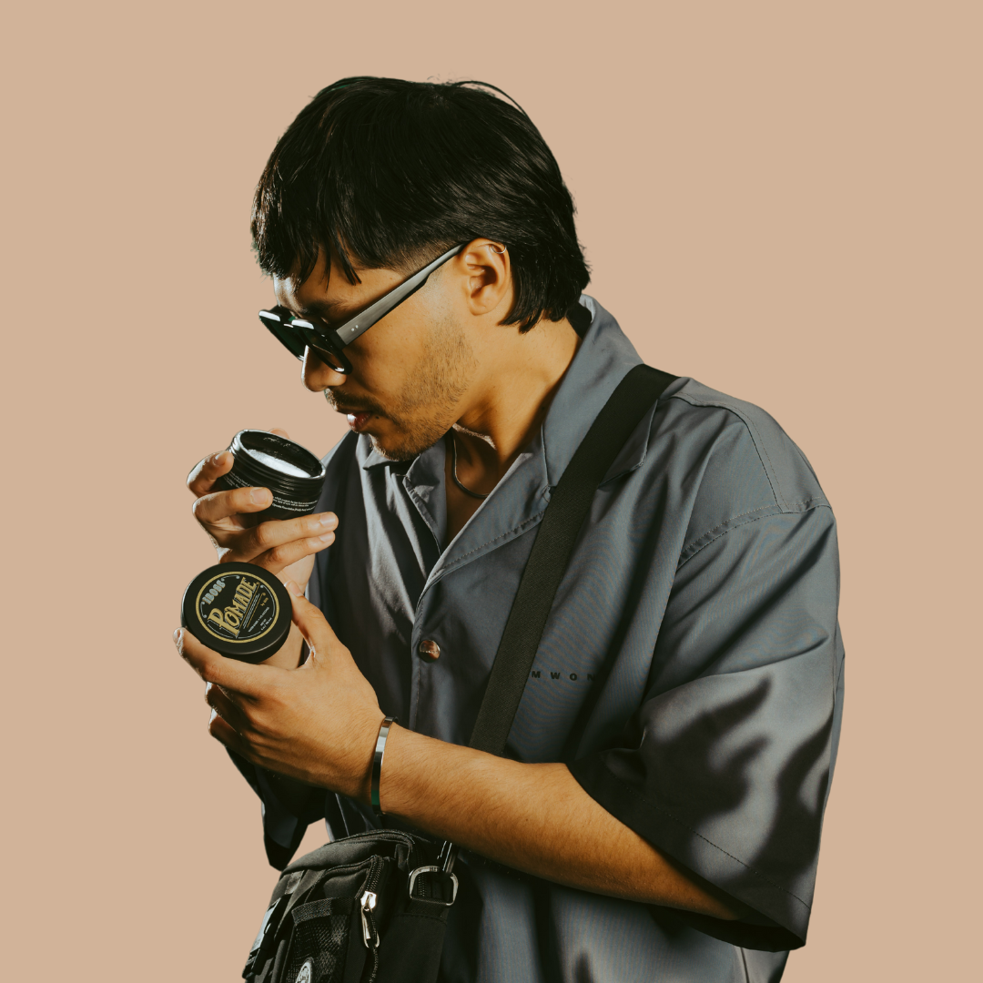 Iboss pomade product banner with REV-320