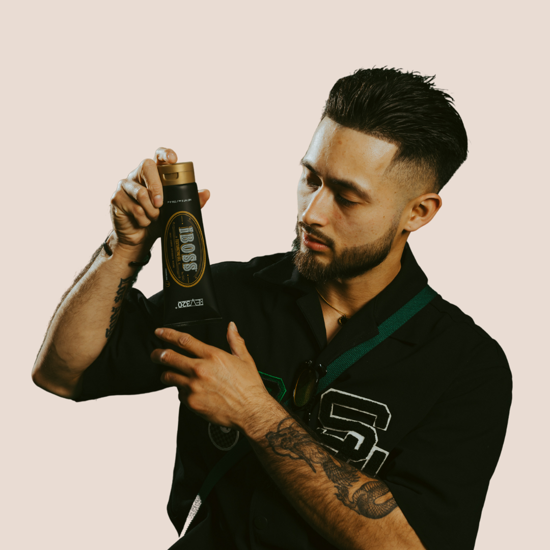 Product banner for Iboss texturizing hair gel