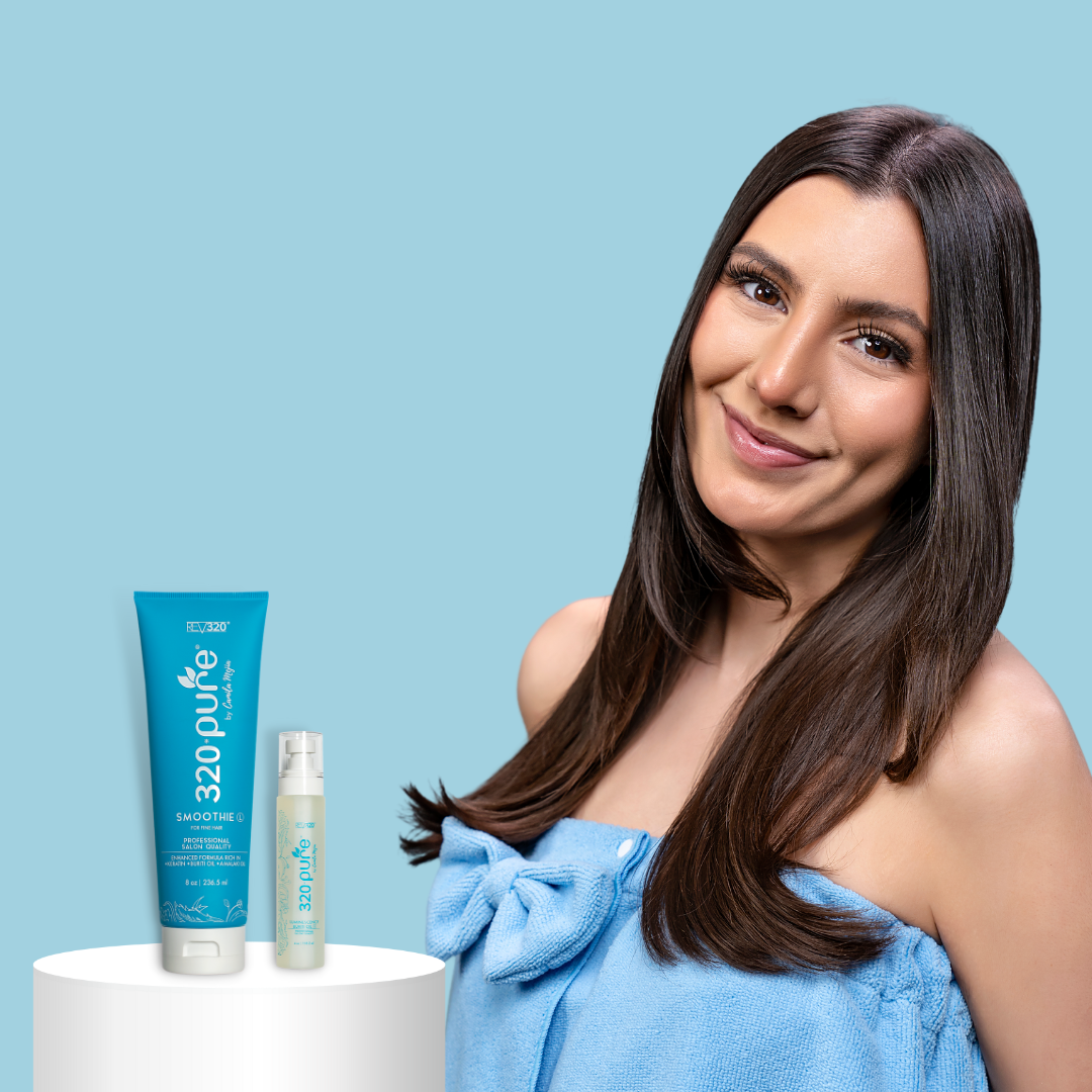 model with beachy waves bundle