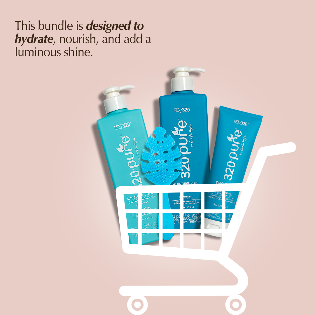 Product banner for 320 Pure ocean brilliance from REV-320