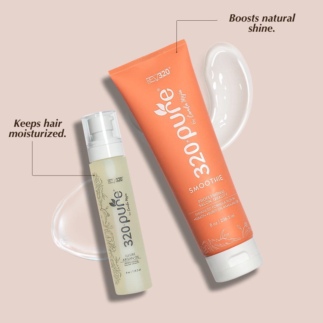 320 Pure Love-Locked Luster Duo product banner with its benefits