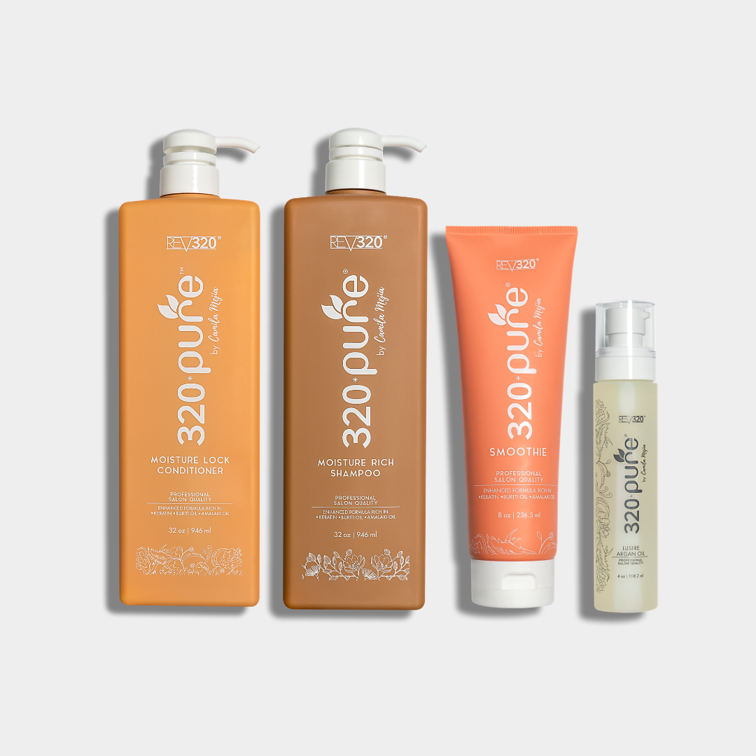 Earth Essence Hair Care Bundle | Hydrating Haircare Set – REV320