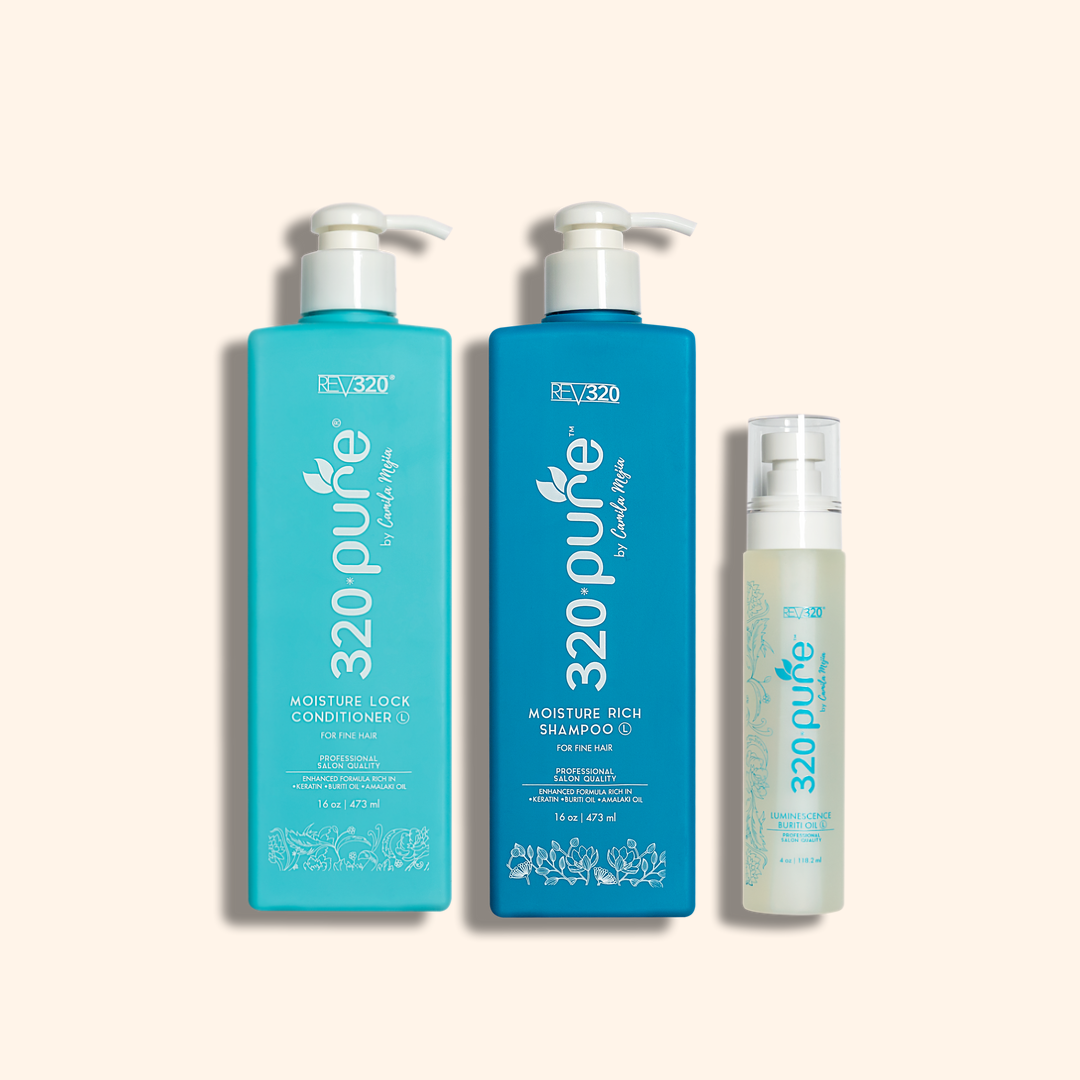 Hydrate & restore hair care bundle from REV-320