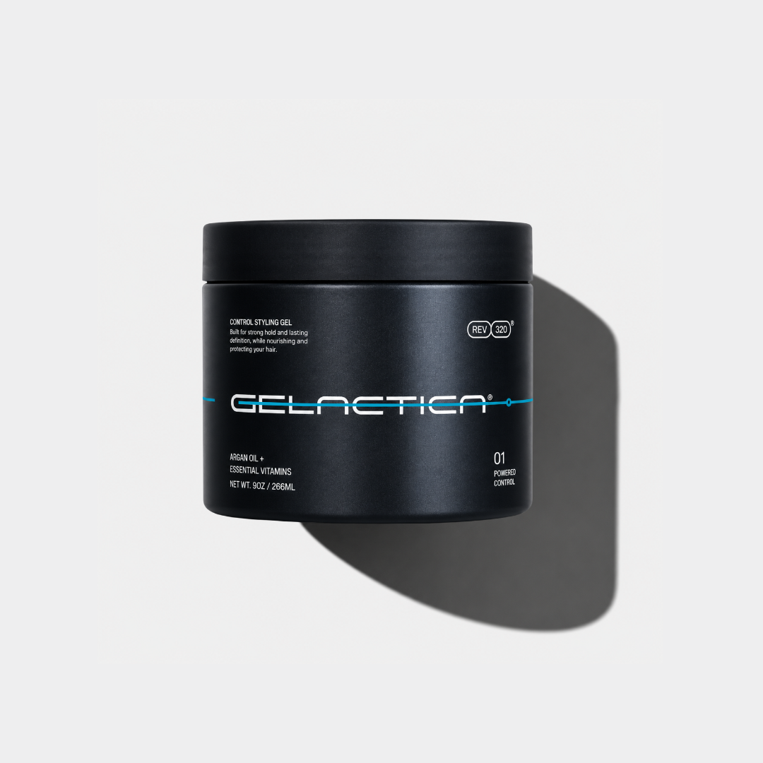 Max Control Styling Gel (9oz) – Strong Hold, No Flake – REV320