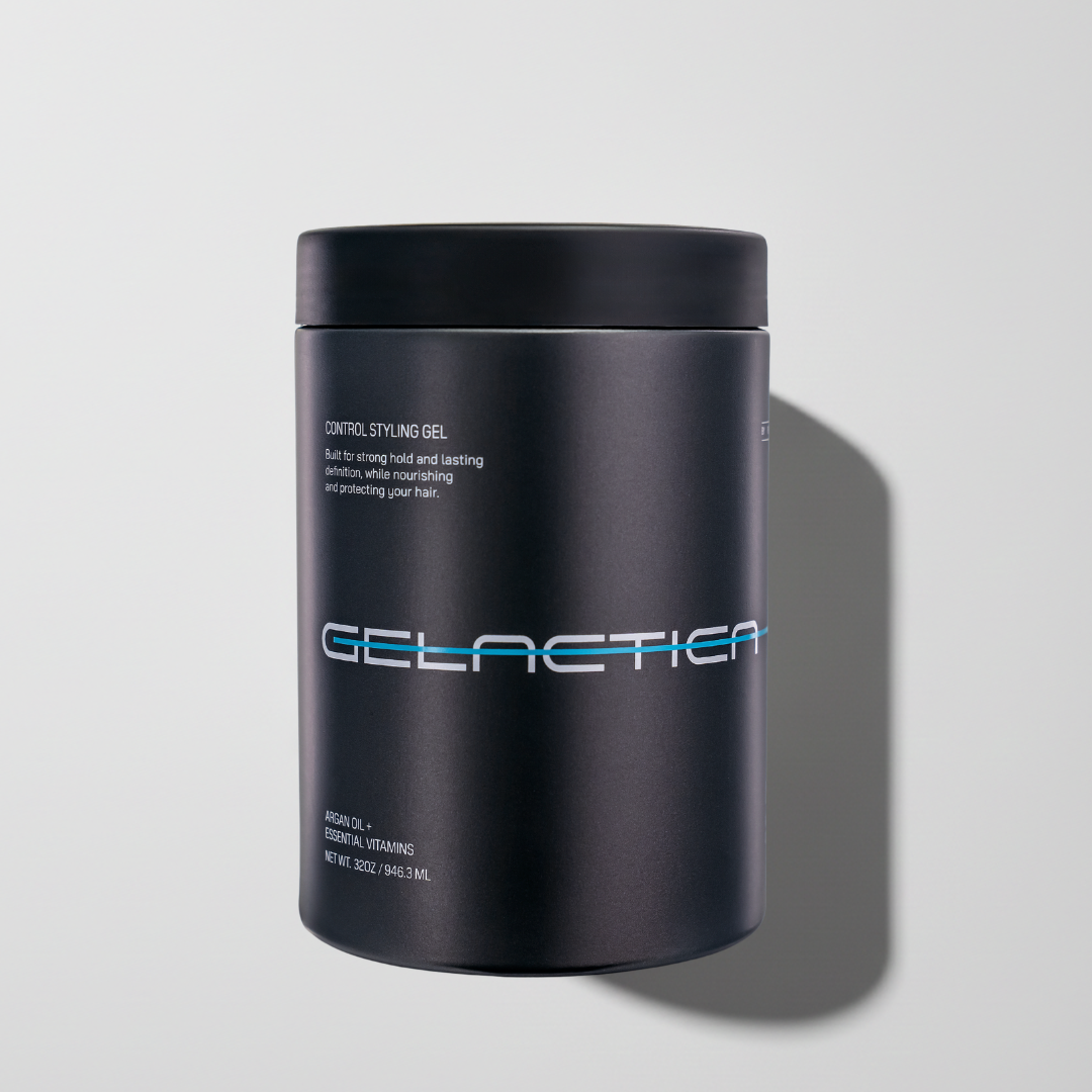 Gelactica control styling gel product banner