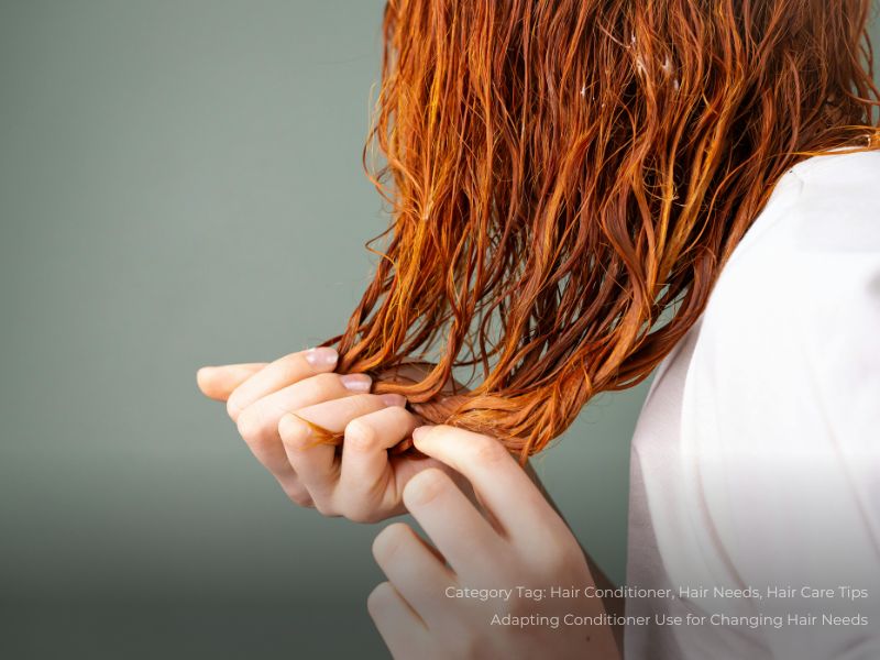 Close-up of Red Hair and Hands in Soft Lighting