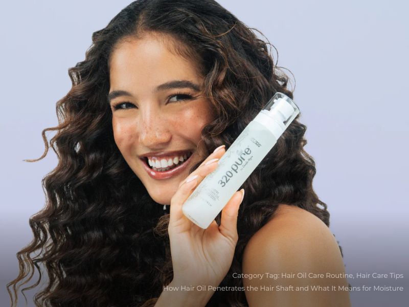 How Hair Oil Penetrates the Hair Shaft and What It Means for Moisture