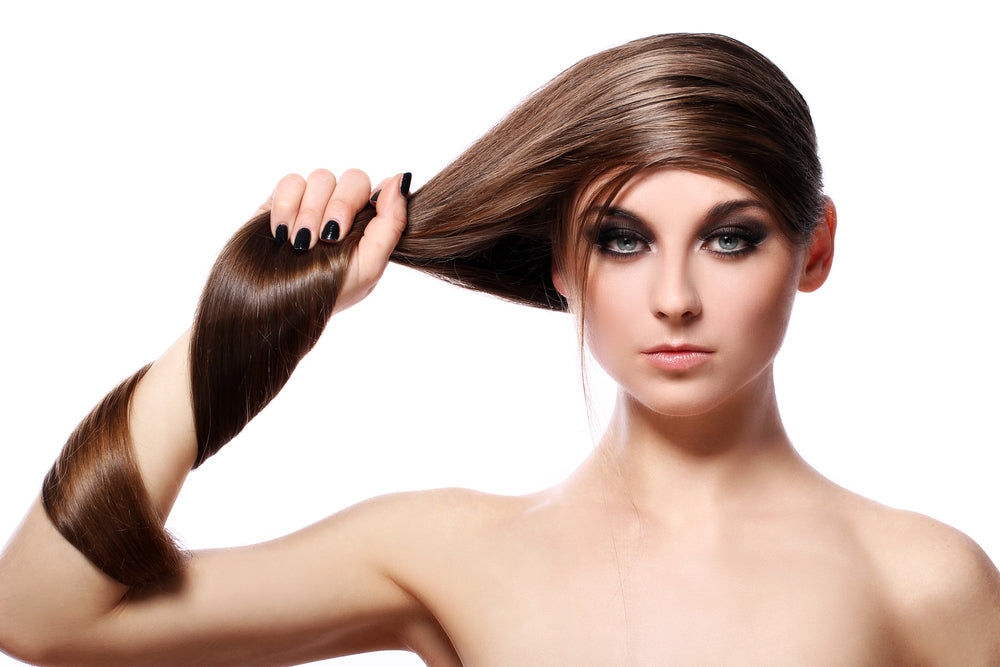 strong beautiful hair