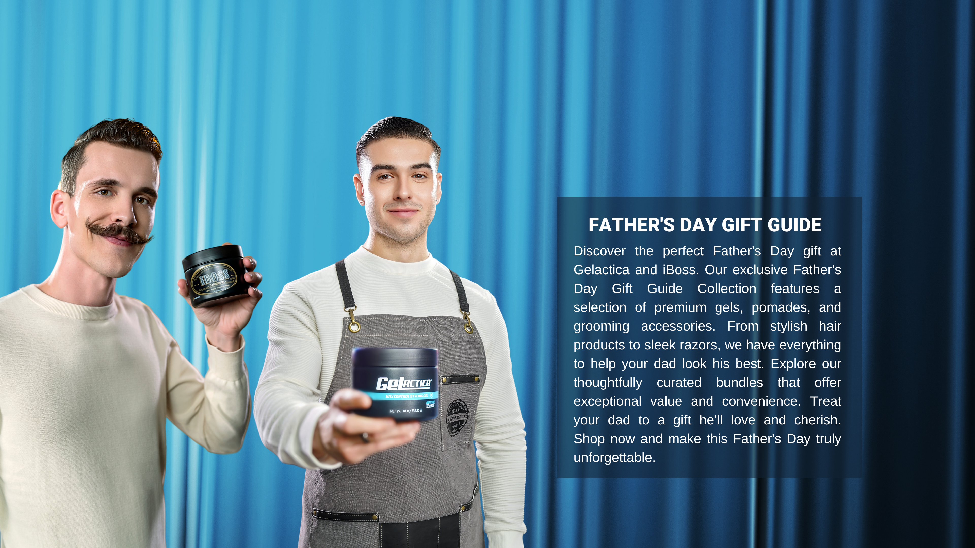 hair styling gel for fathers day