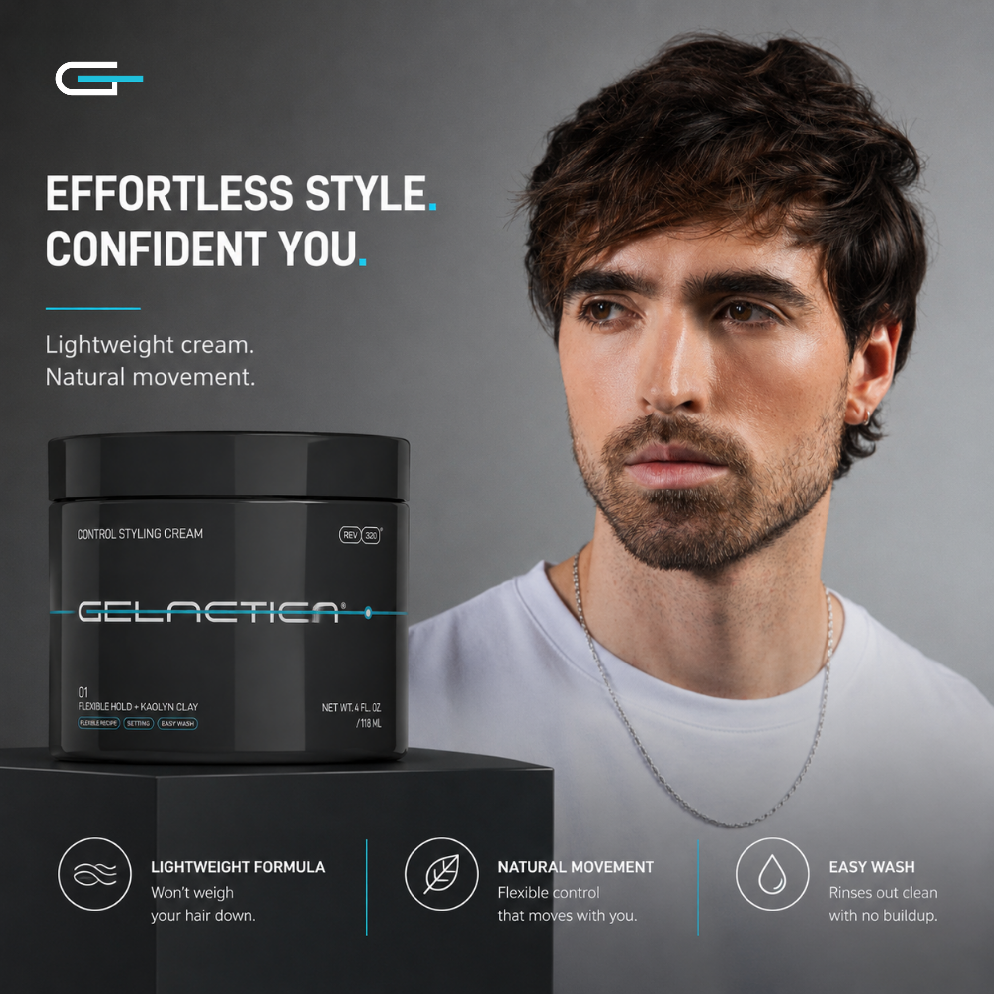 Control Styling Cream – Flexible Hold &amp; Natural Control