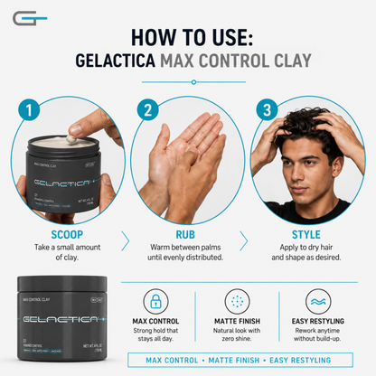 Max Control Clay – Strong Hold &amp; Matte Finish
