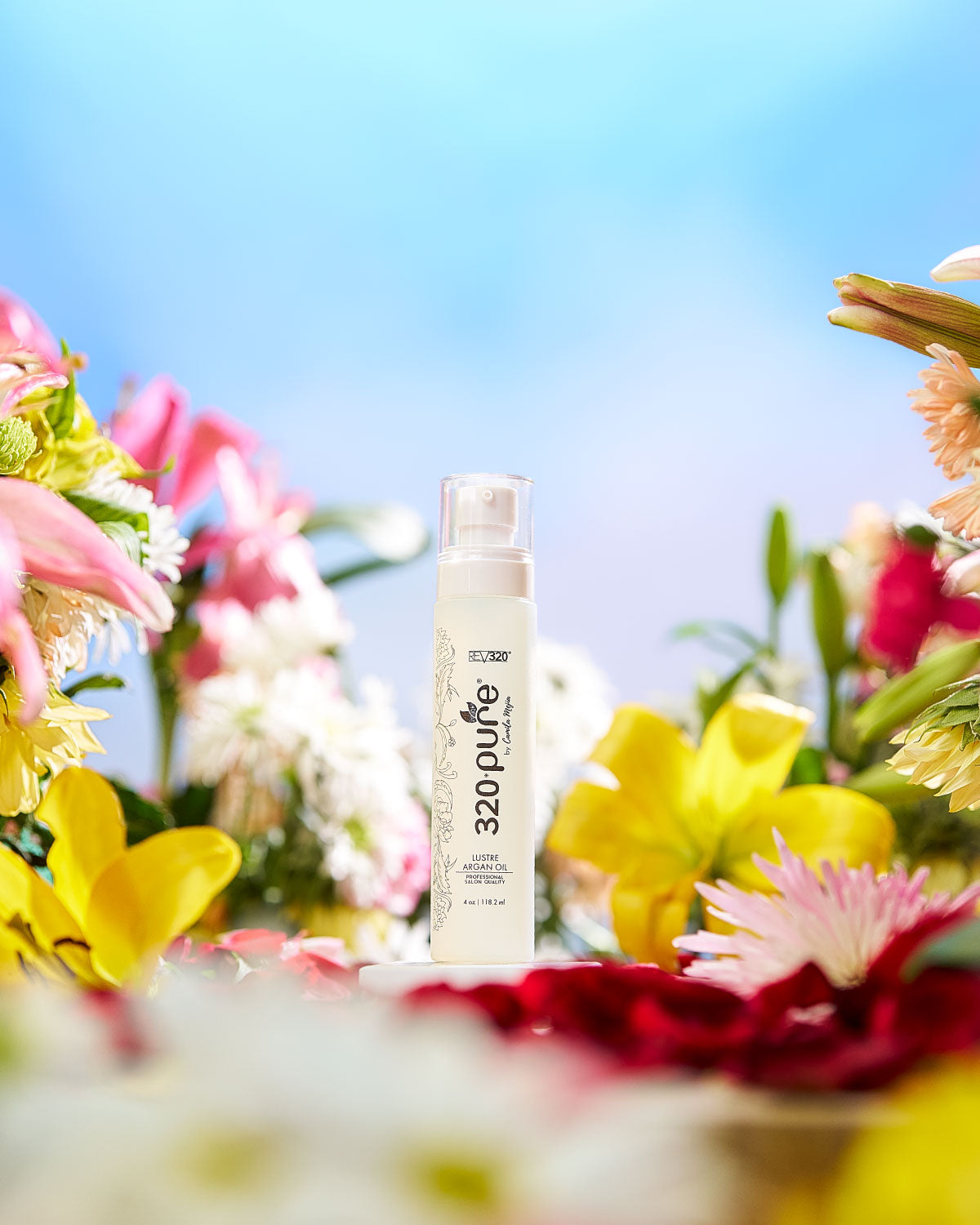 REV-320 banner for Lustre Argan Oil