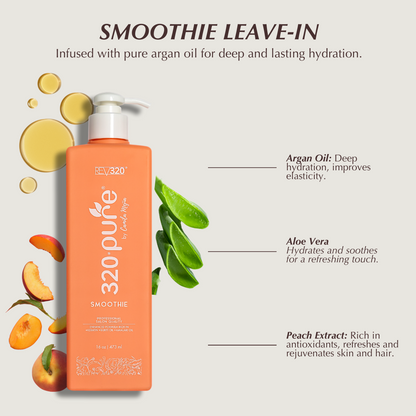 ingredients and benifits of using 320 Pure leave in conditioner