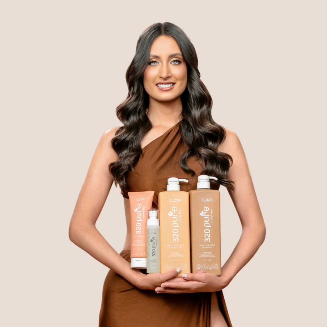 REV-320 model carrying 320 Pure earth essence bundle 
