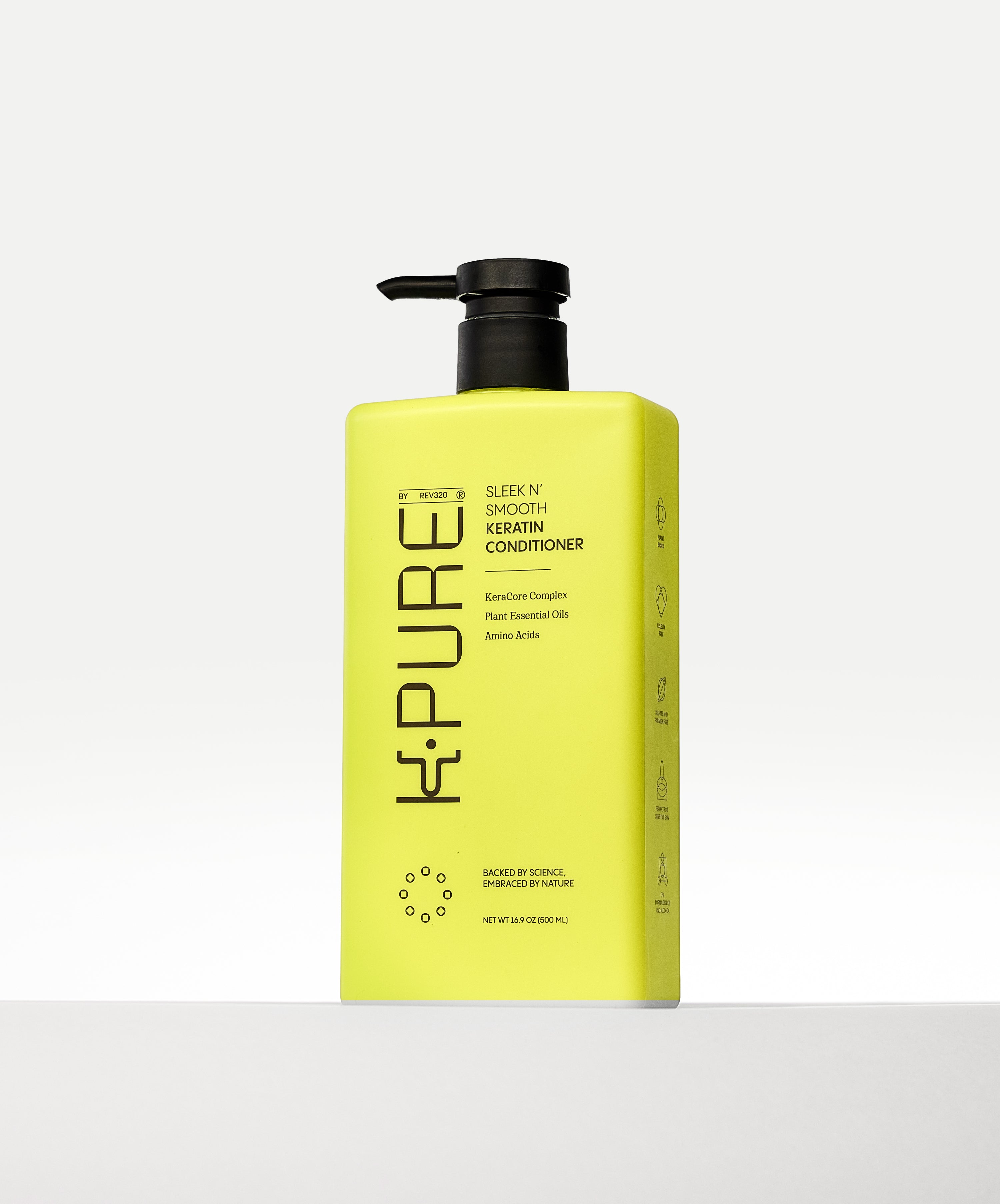 A bottle of Kpure sleek n&