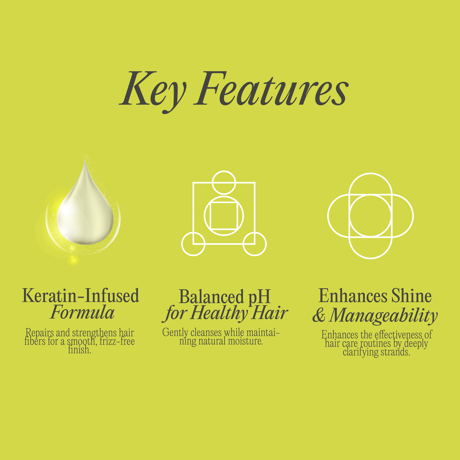 A image showing the key feature of sleek n&