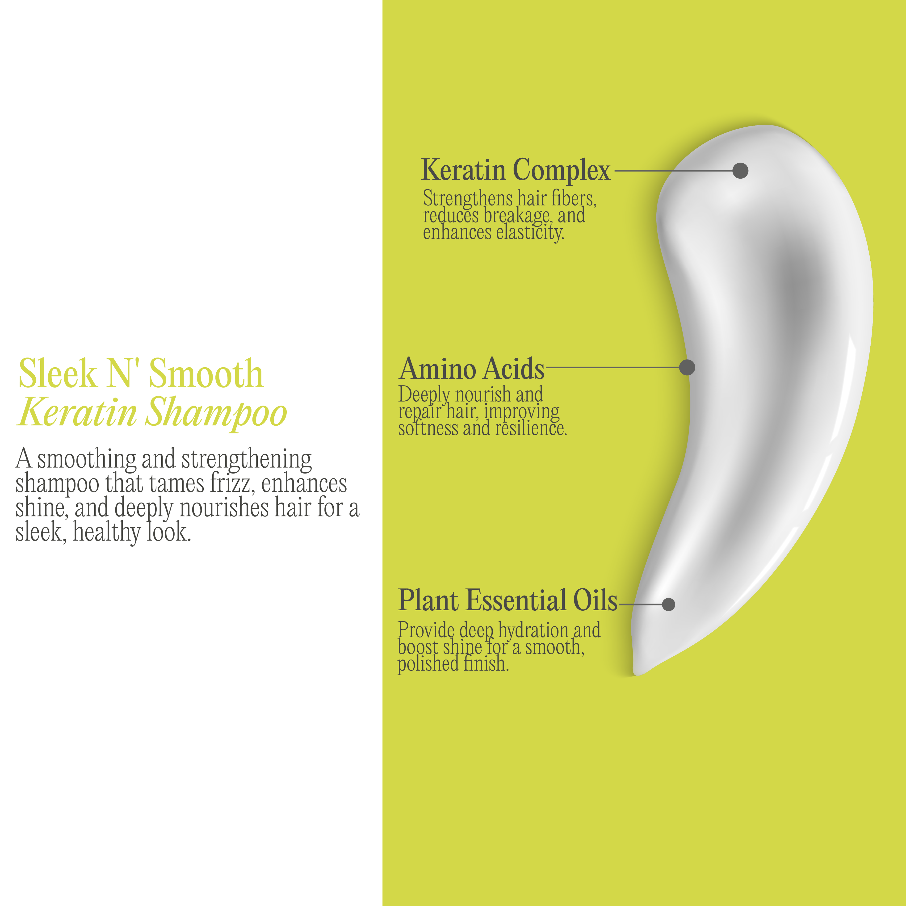 Product banner for sleek n&