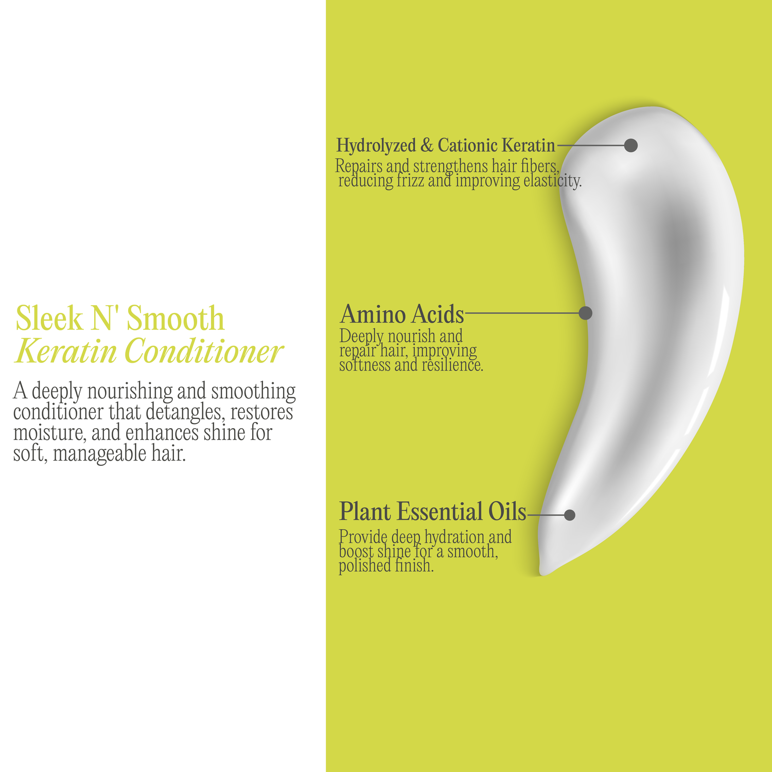Product banner for sleek n&