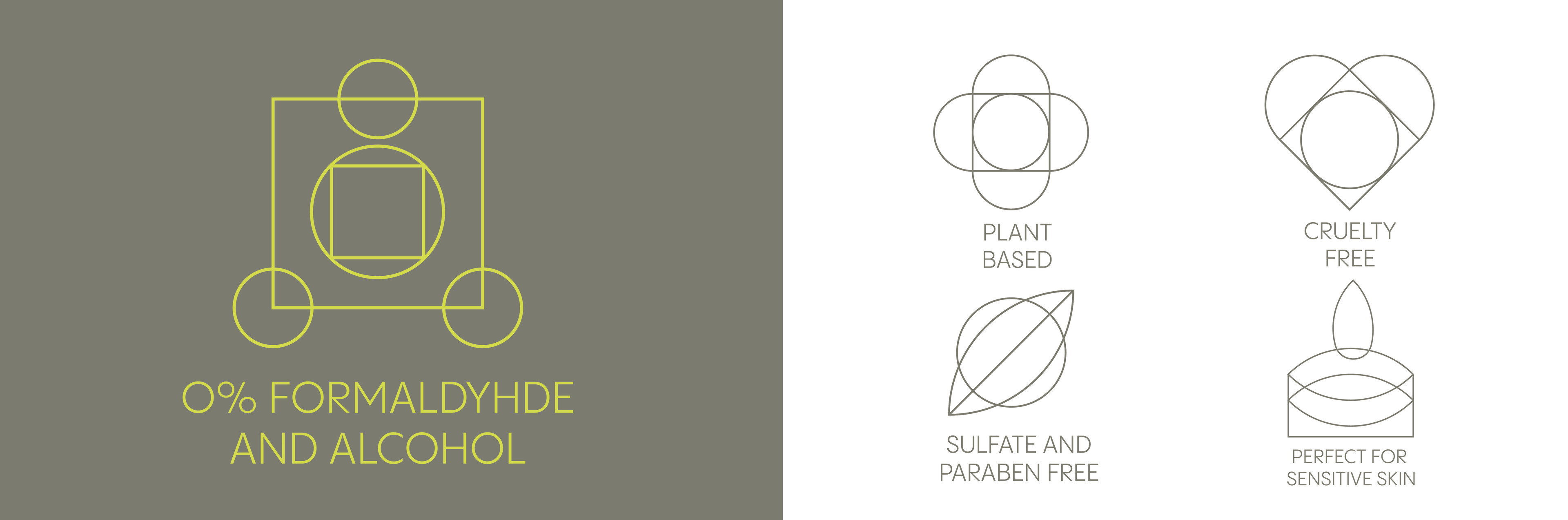 Kpure website banner for hair care products