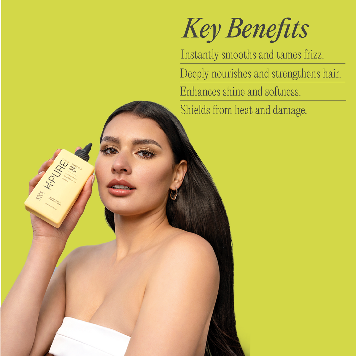 Miracle 8 Hair Serum – Repair, Shine &amp; Frizz Control