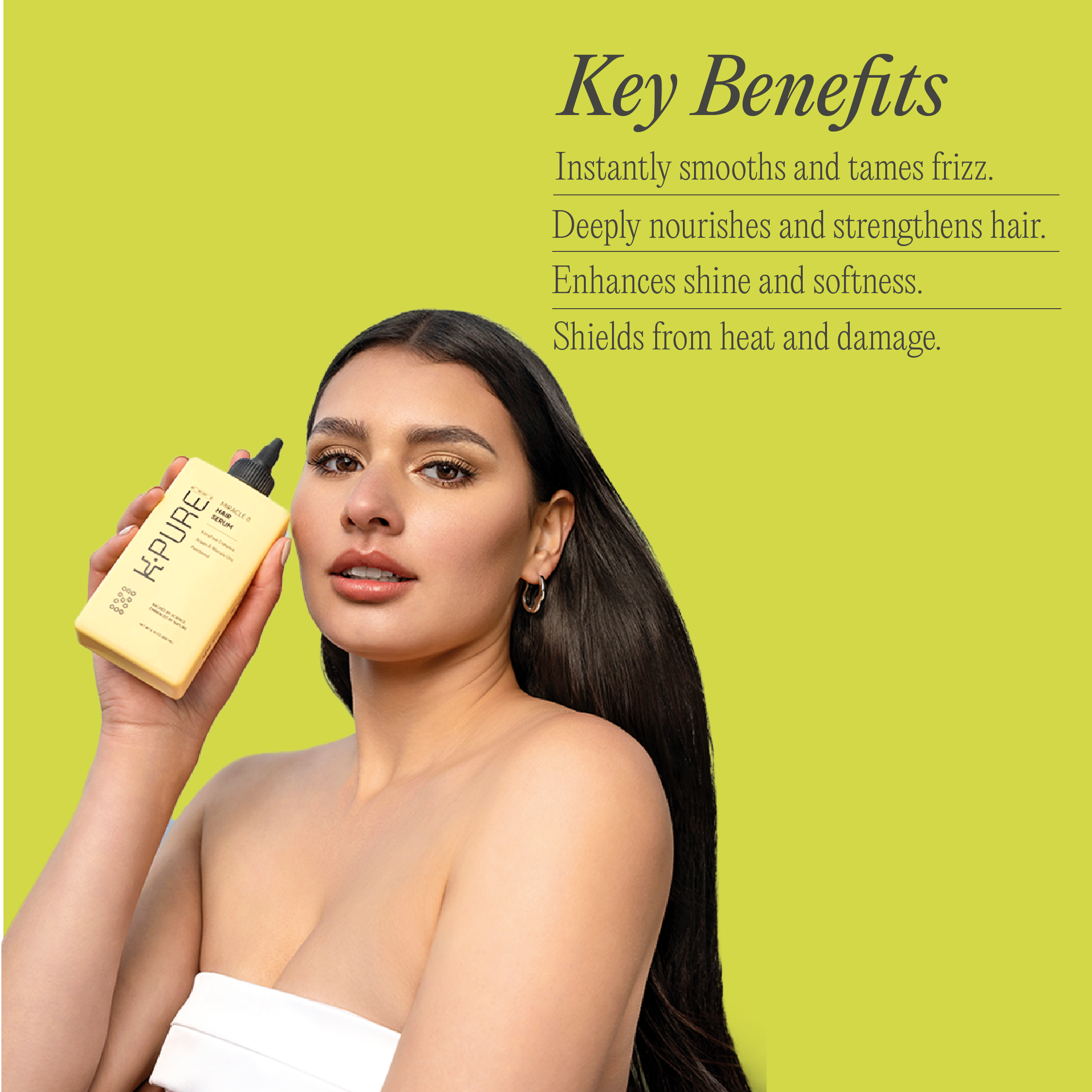 Miracle 8 Hair Serum – Repair, Shine &amp; Frizz Control