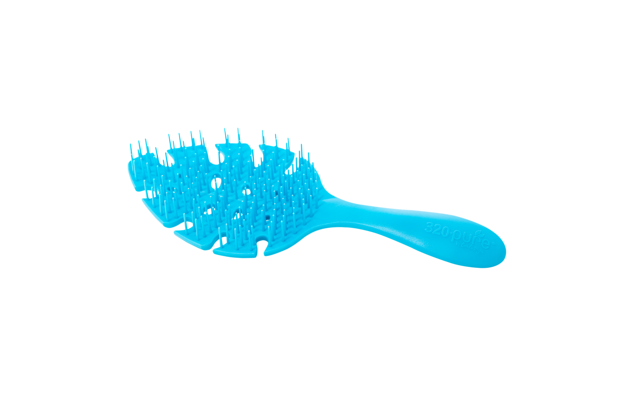blue detangler brush