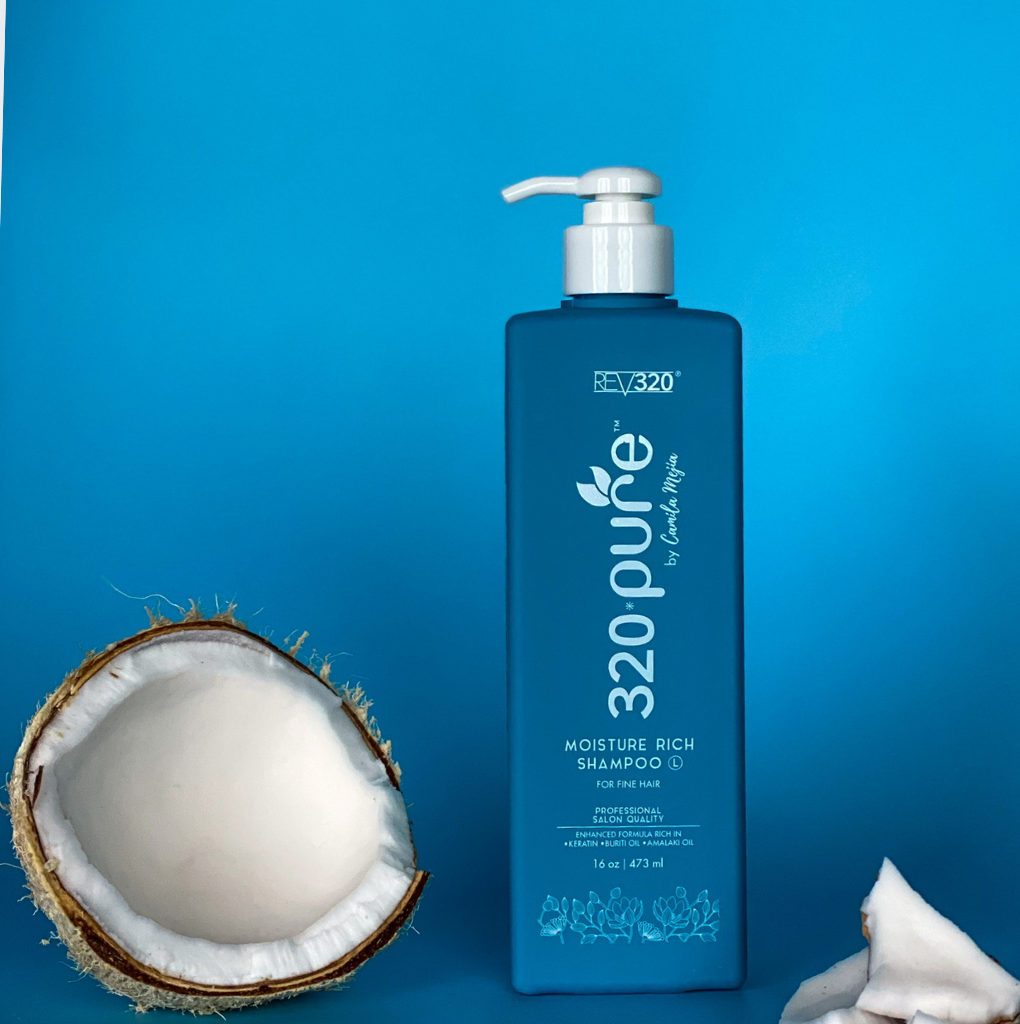 REV320 rich shampoo for fine hair